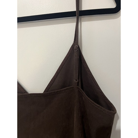 Wilfred Free Vivienne Dress Faux-Suede Tank Dress Size‎ Large Women's - Picture 7 of 7